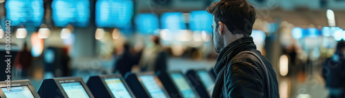 Digital IDs and epassports for streamlined airport security and border control processes photo