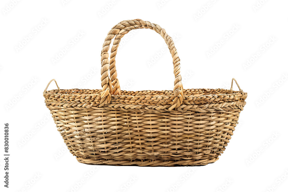 PNG, Front view of Basket - Generative AI PNG, Front view of Basket - Generative AI
