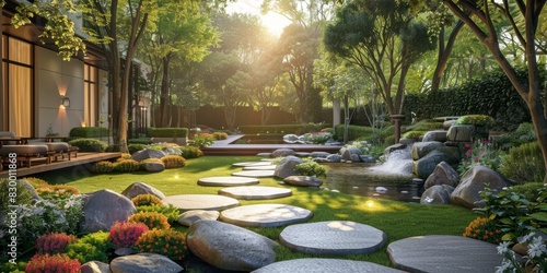 Japanese Zen Garden  A Serene Retreat of Nature s Simplicity
