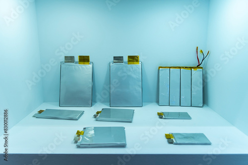Foto Lithium ion industrial high current pouch cell batteries