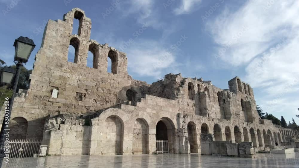 Acropolis in Greece, Parthenon in Athens drone aerial view, famous Greek tourist attraction, Ancient Greece landmark drone aerial view - sigthseeing destination Unesco Heritage world in Atene Acropolis in Greece, Parthenon in Athens drone aerial view, famous Greek tourist attraction, Ancient Greece landmark drone aerial view - sigthseeing destination Unesco Heritage world in Atene