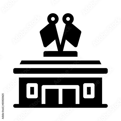 embassy glyph icon
