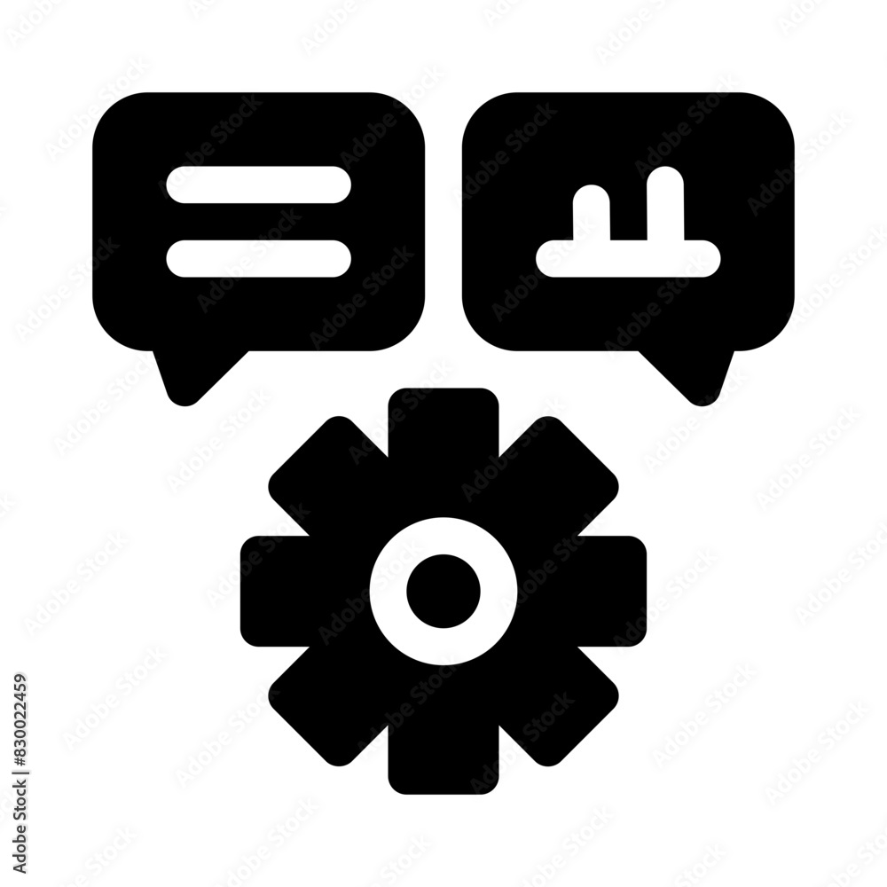 monitoring glyph icon monitoring glyph icon