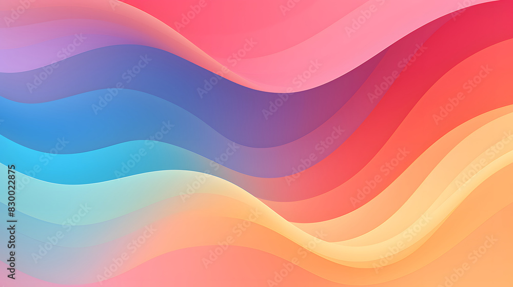 Digital retro colorful waves abstract background Digital retro colorful waves abstract background