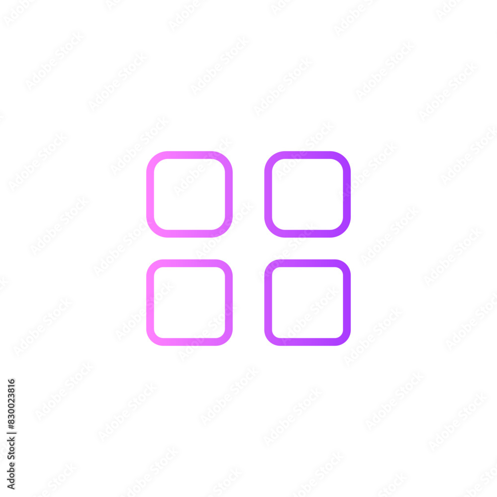 menu gradient icon menu gradient icon