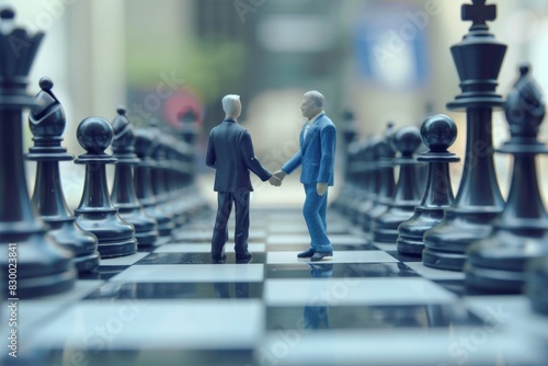 Experience the power of merger: captivating visuals of business consolidation