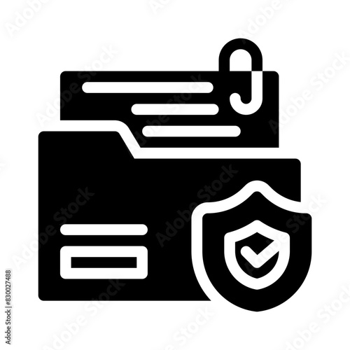 documents glyph icon