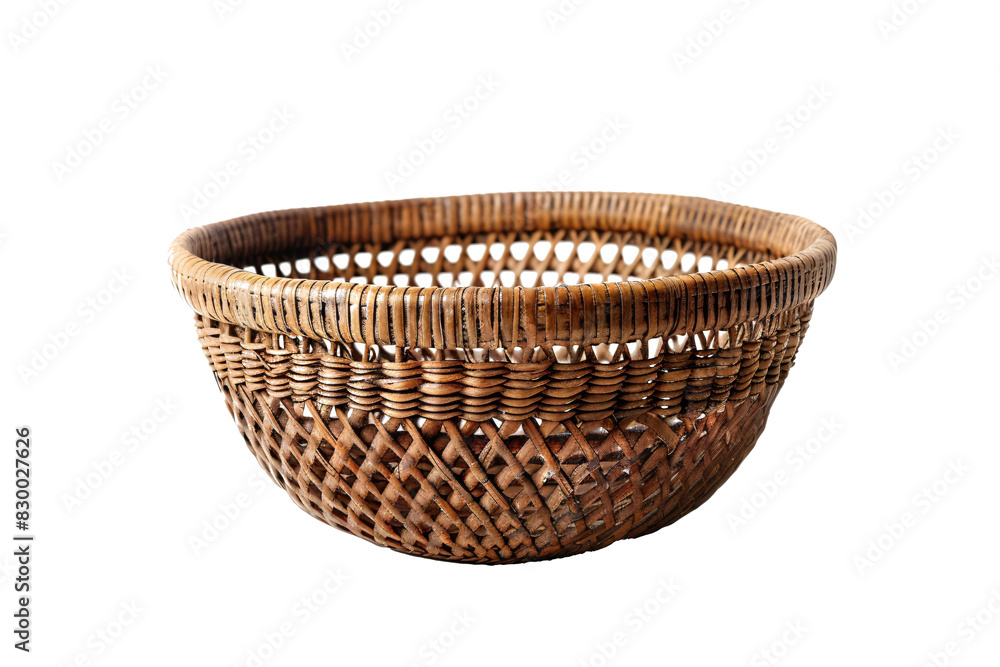 PNG, Front view of Basket - Generative AI PNG, Front view of Basket - Generative AI