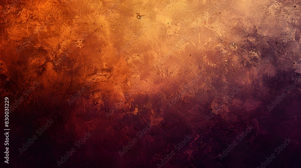 Orange Brown Abstract Gradient Texture. Autumn concept.