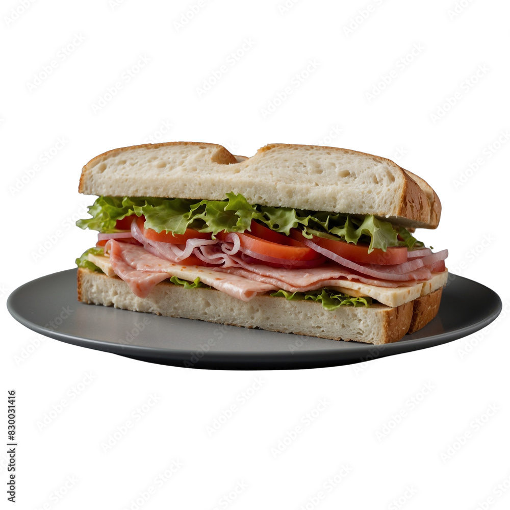 Sandwich isolated on white background Sandwich isolated on white background
