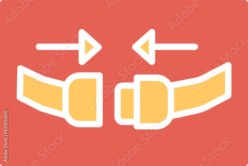 Seat Belt Vector Icon