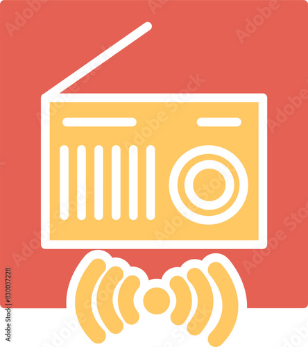 Radio Vector Icon