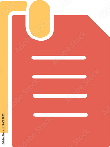 Attached Documents Vector Icon
