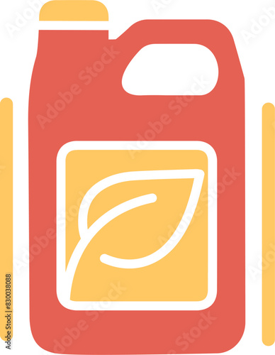 Fuel Gallon Vector Icon