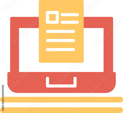 Blog Vector Icon