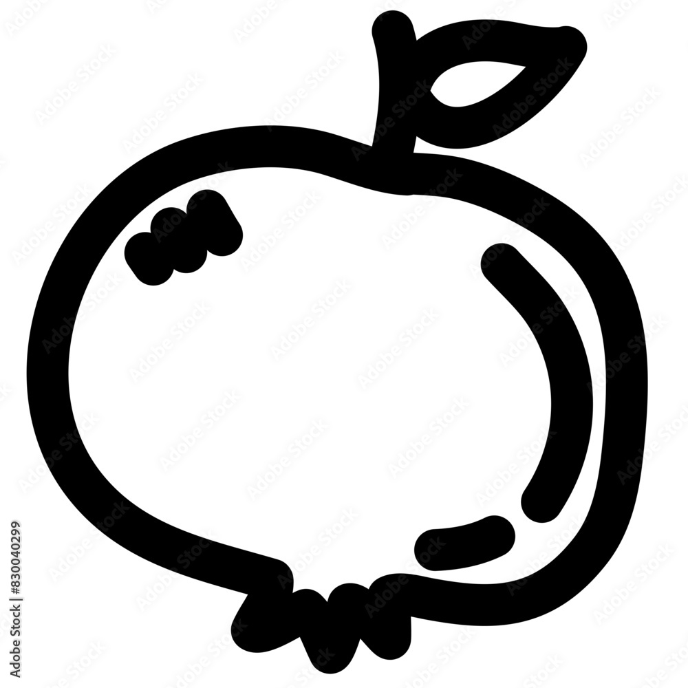Icons line design graphic vector draw food vegetable Icons line design graphic vector draw food vegetable