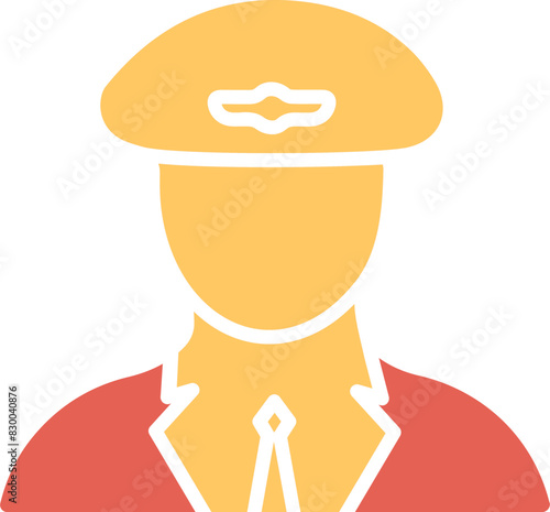 Flight Captain Vector Icon