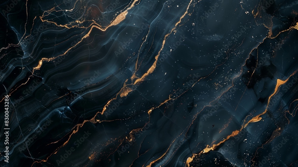 Black marble luxury, light blue with gold streaks, full focus, website background, design template Black marble luxury, light blue with gold streaks, full focus, website background, design template