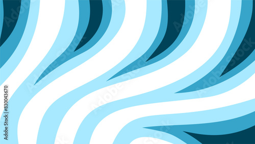 Abstract Blue Background. blue striped background. abstract blue color wallpaper for desktop. Abstract curvy blue background.