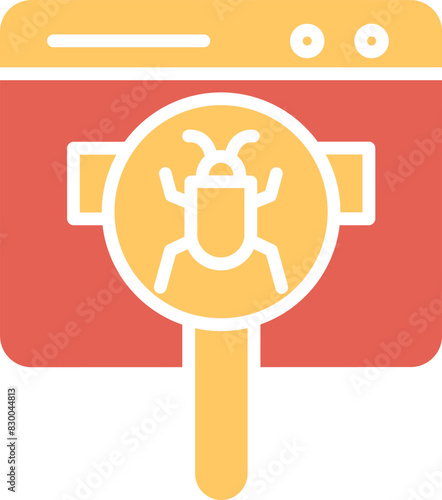Web Bug Vector Icon