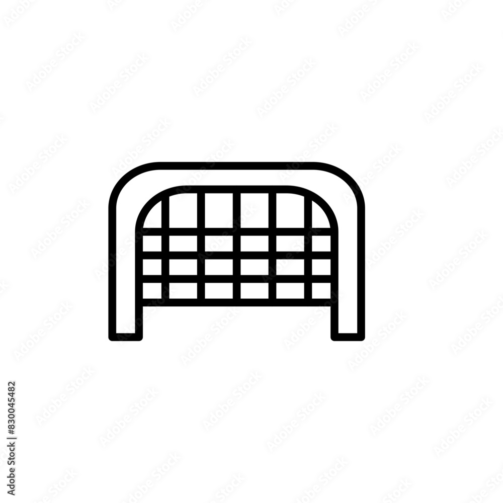 hockey goal line icon hockey goal line icon