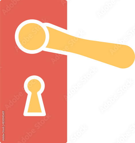 Door Handle Vector Icon