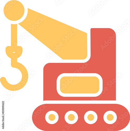 Lifter Crane Vector Icon