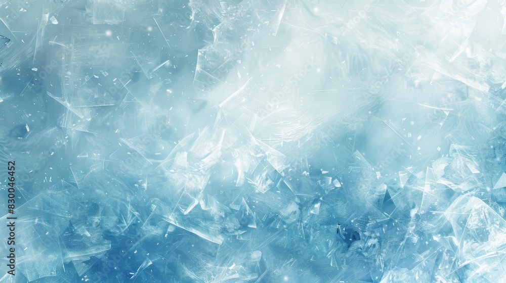 Abstract background with ice-like textures smooth gradients and frosty light sparkle in a winter theme backdrop Abstract background with ice-like textures smooth gradients and frosty light sparkle in a winter theme backdrop