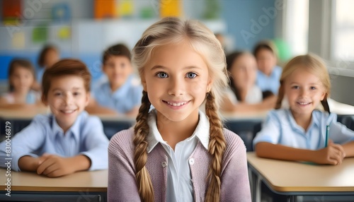 Students in classroom