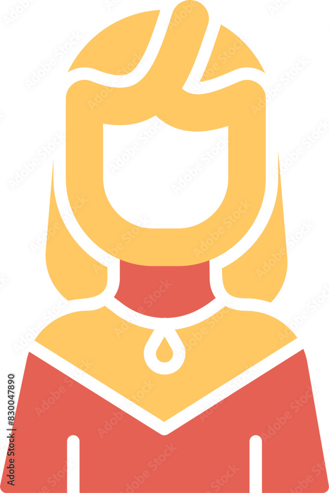 Obraz premium Woman Vector Icon
