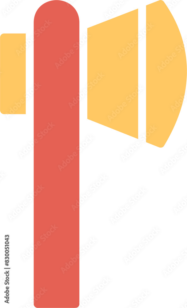Naklejka premium Axe Vector Icon