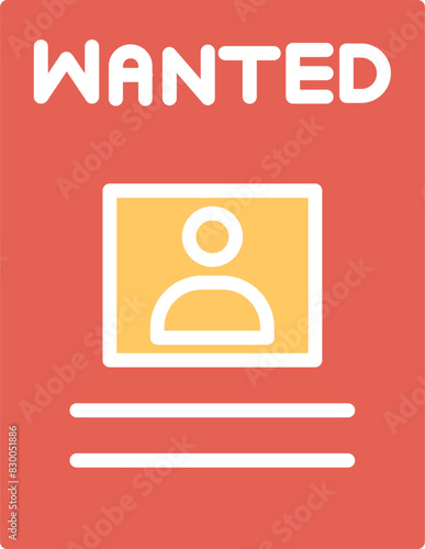 Wanted Poster Vector Icon