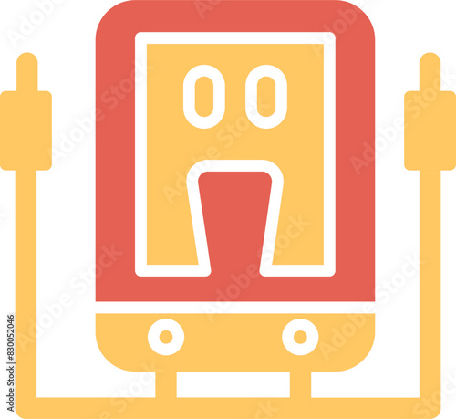 Voltmeter Vector Icon