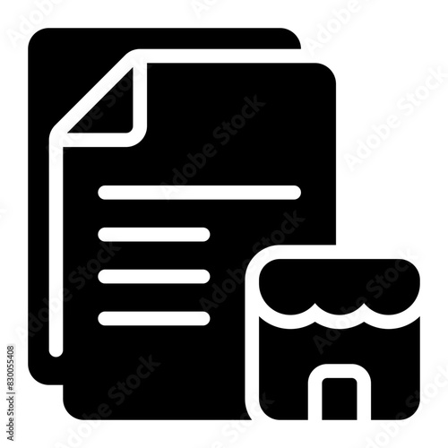 franchise glyph icon