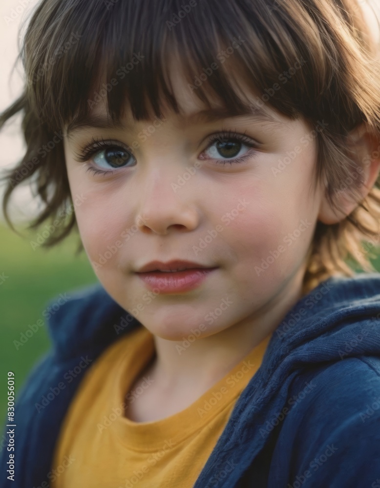 portrait of a little child portrait of a little child