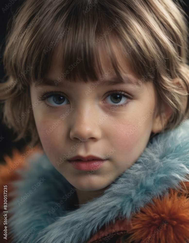 portrait of a little girl portrait of a little girl
