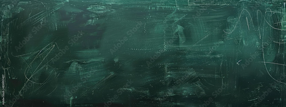 A blank dark green chalkboard style texture background. Back to school banner A blank dark green chalkboard style texture background. Back to school banner