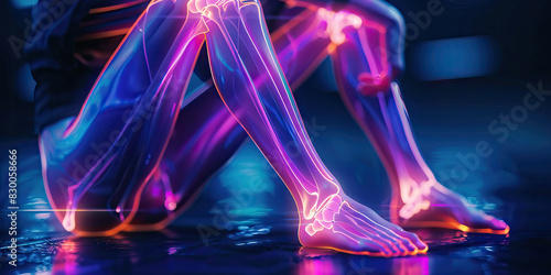 Achy Joints: The Dull, Aching Pain of Joint Inflammation - Imagine a scene where joints ache with a dull, persistent pain, possibly due to arthritis or other inflammatory conditions