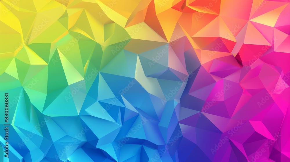 custom made wallpaper toronto digitalrainbow color spectrum, low polygon background, website background