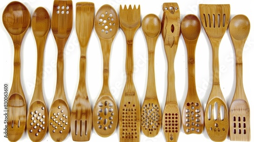 Eco conscious bamboo utensil sets for sustainable and eco friendly cooking practices