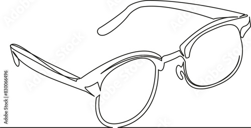 glasses with temples