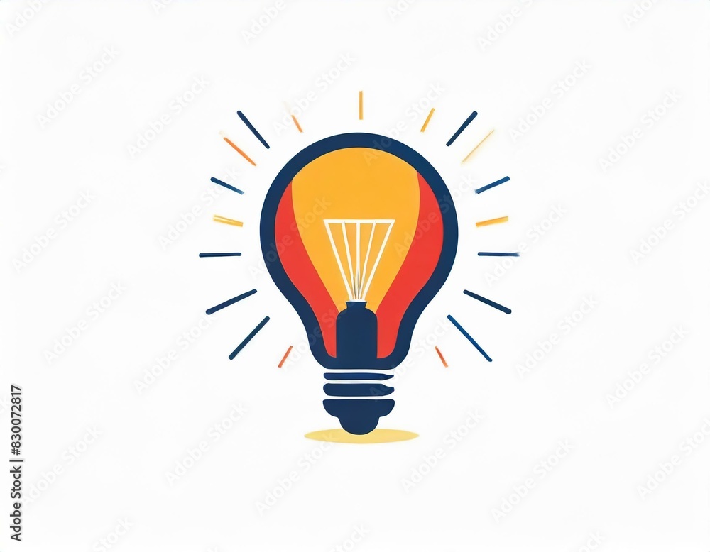 light bulb vector icon on white background light bulb vector icon on white background