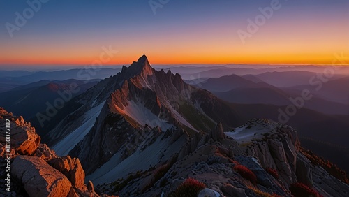 Beautiful natural scenery of mountain © Shamim Akhtar