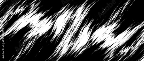 Vector brush sroke texture. Distressed uneven grunge background. Abstract distressed vector illustration. Overlay over any design to create interesting effect and depth. Black isolated on white. EPS10