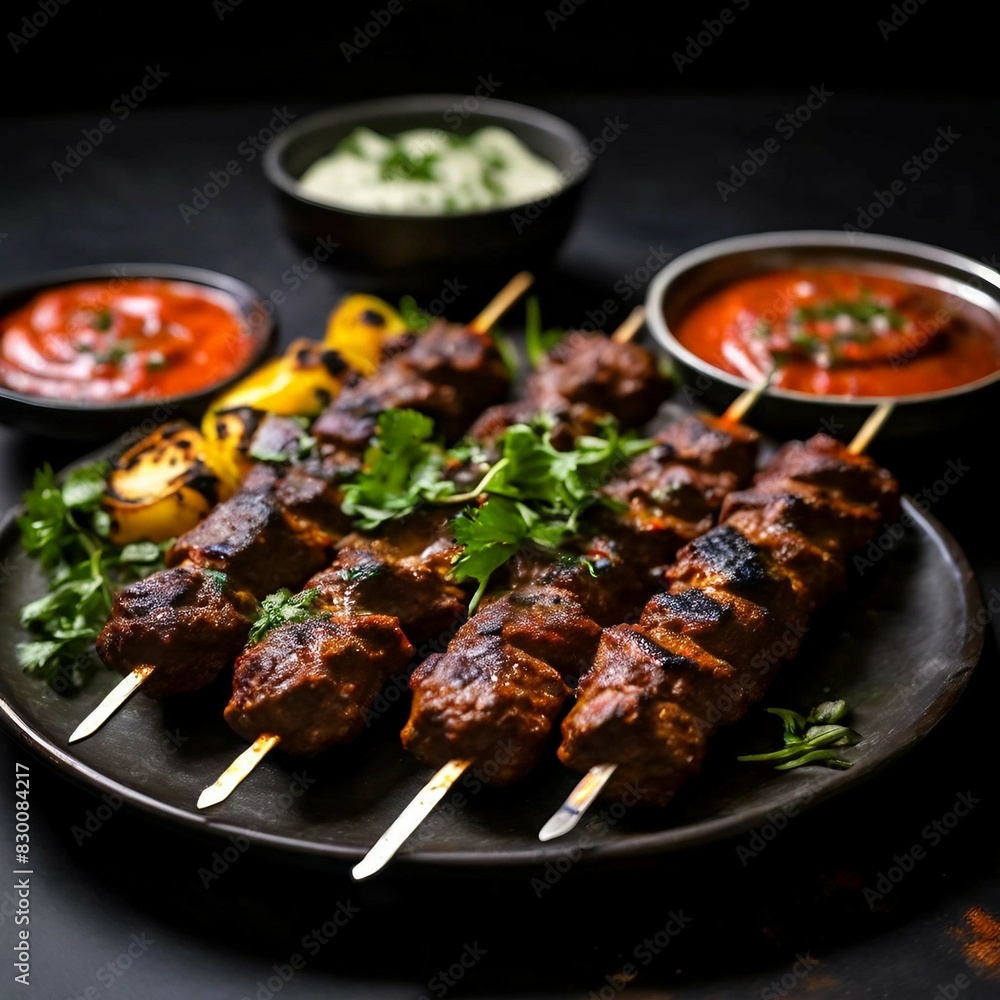 Beef Seekh Kabab Beef Seekh Kabab