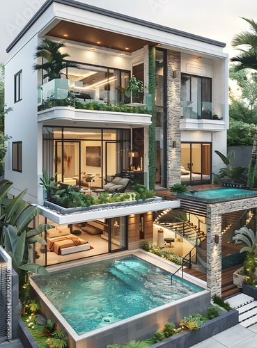 Modern villa