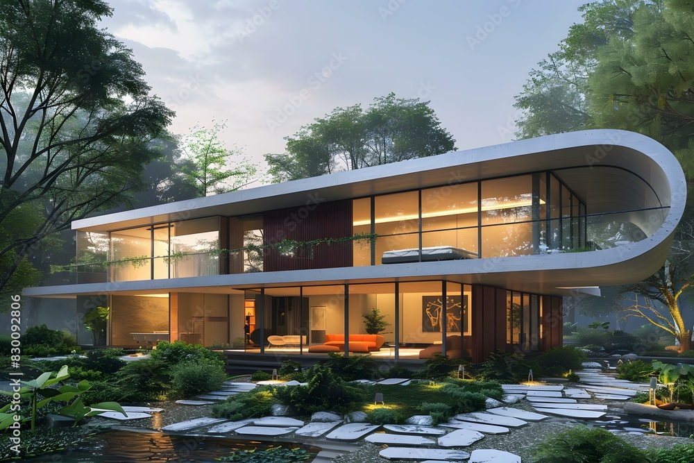A Modern House in the Woods A Modern House in the Woods