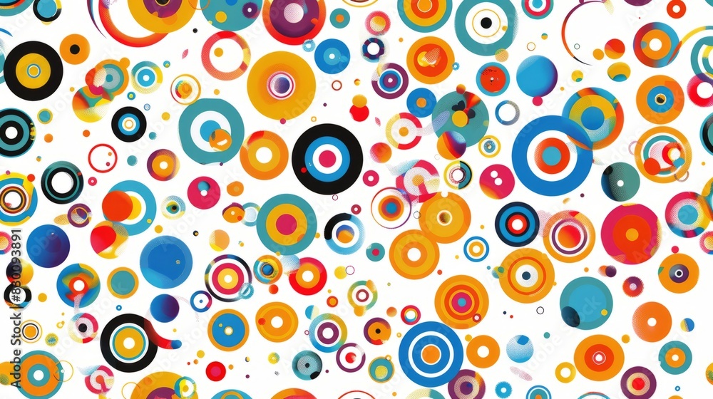 many circles background, on white background. vector many circles background, on white background. vector