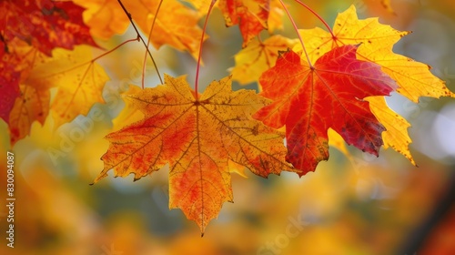 Autumn s Maple Season with Beautiful Hue