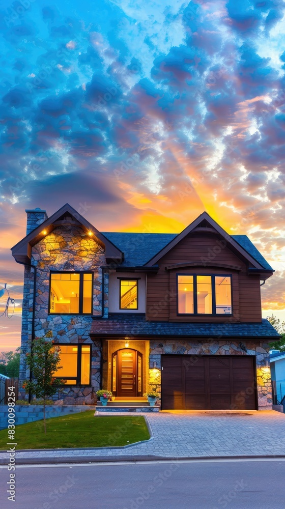 a newly-built home exuding luxury, boasting modern aesthetics, ample space, and the convenience of a two-car garage. a newly-built home exuding luxury, boasting modern aesthetics, ample space, and the convenience of a two-car garage.